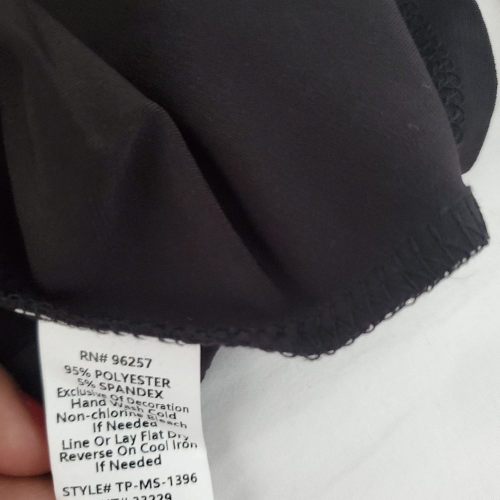 Perseption Concept Black Blouse - image 6